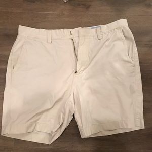 J. Crew Khaki/ Stone Flat front Shorts Sz33